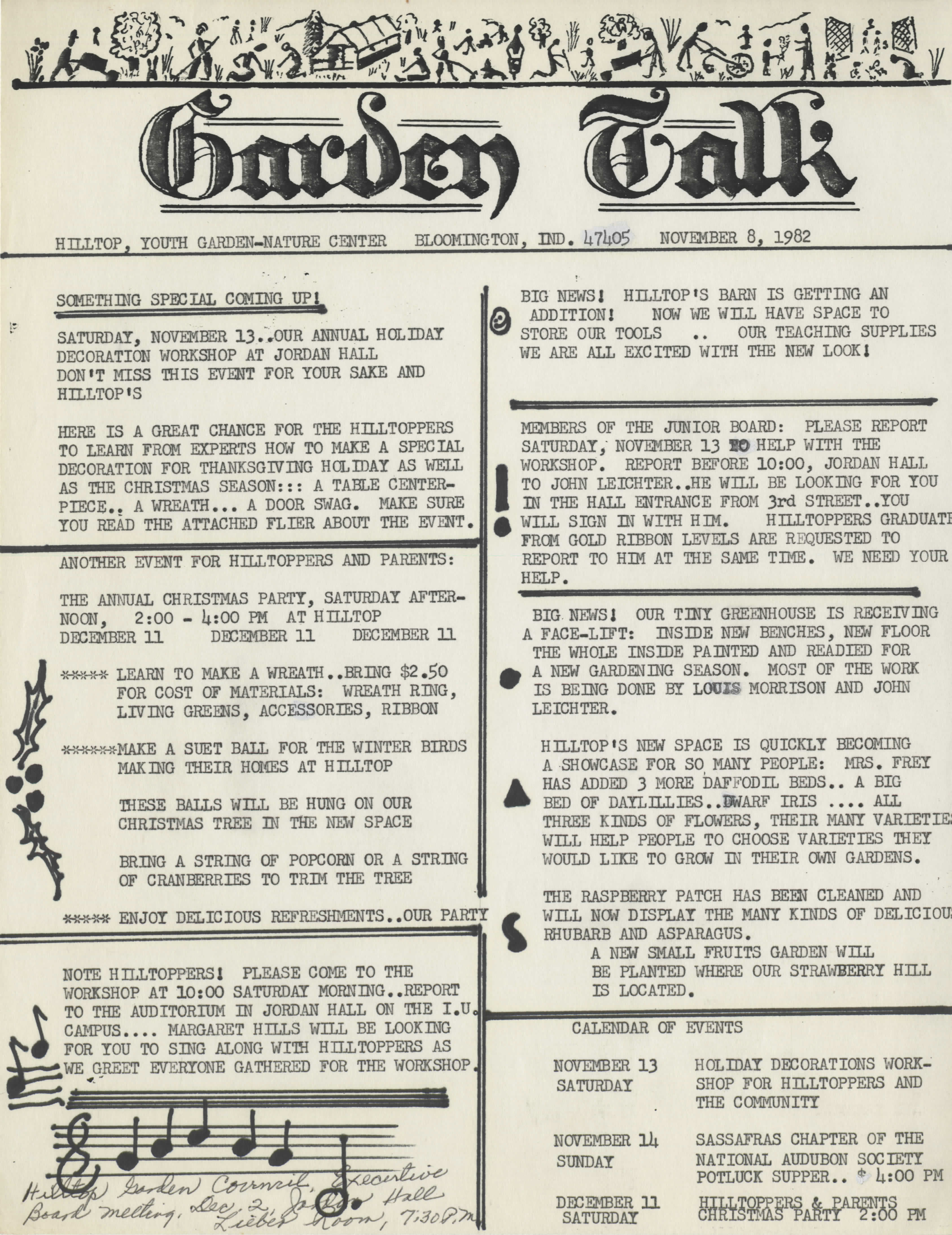 Garden Talk Newsletter